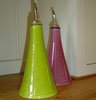 Handmade ceramic oil bottle 
